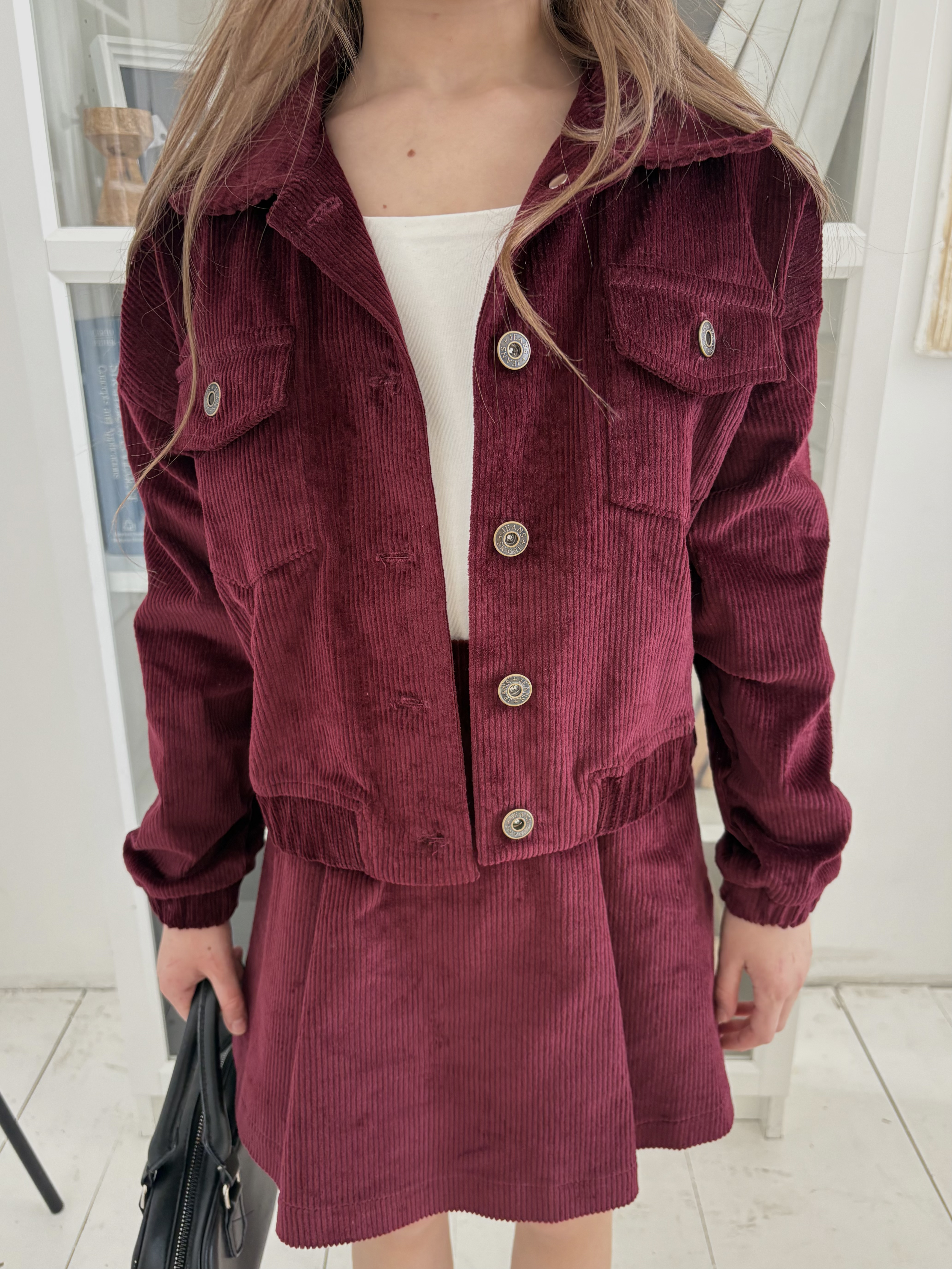 Костюм Velvet бургунді 